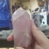Wide Rose Quartz Tower