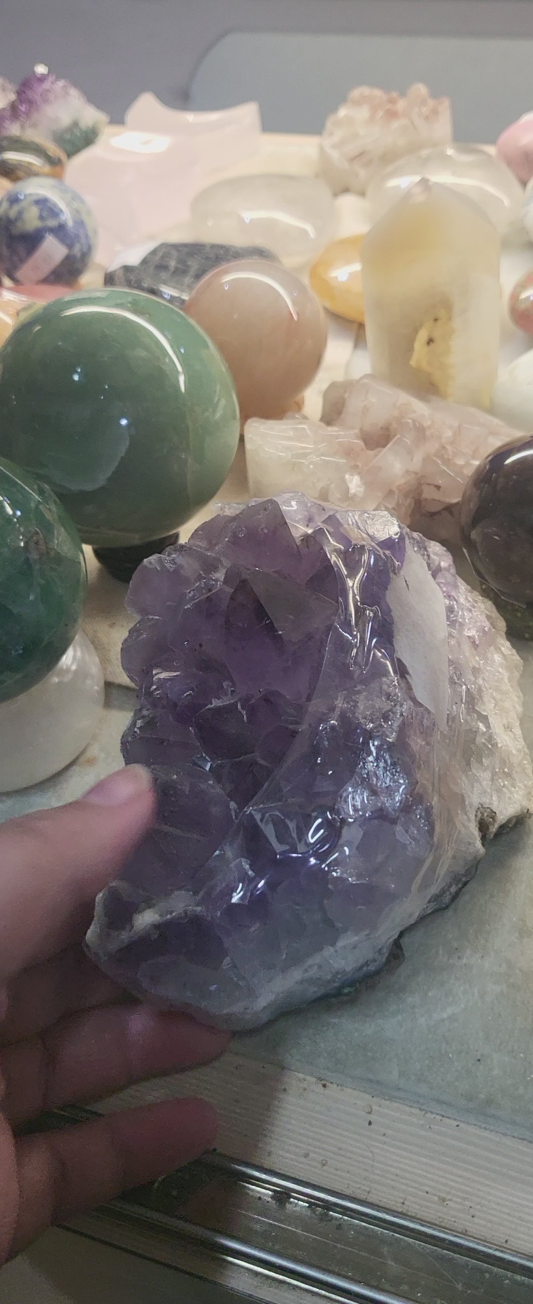Large Amethyst Cluster