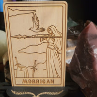 Wooden Deity Card