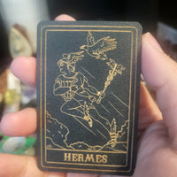 Wooden Deity Card Magnets