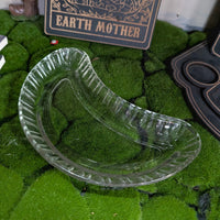 Glass Moon Dish