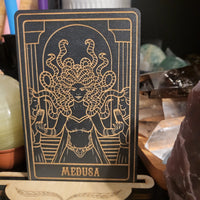 Wooden Deity Card