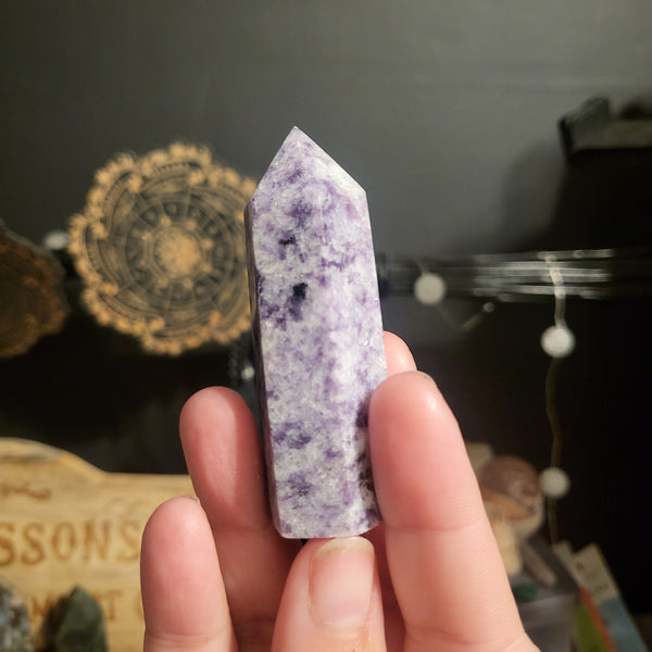 Lepidolite Tower
