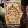 Wooden Deity Card