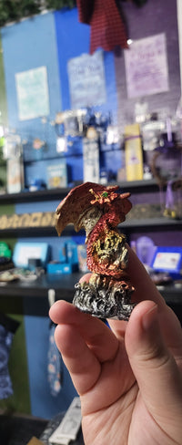 Mini Grown Dragon Figurine