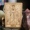 Wooden Deity Card