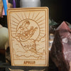 Wooden Deity Card