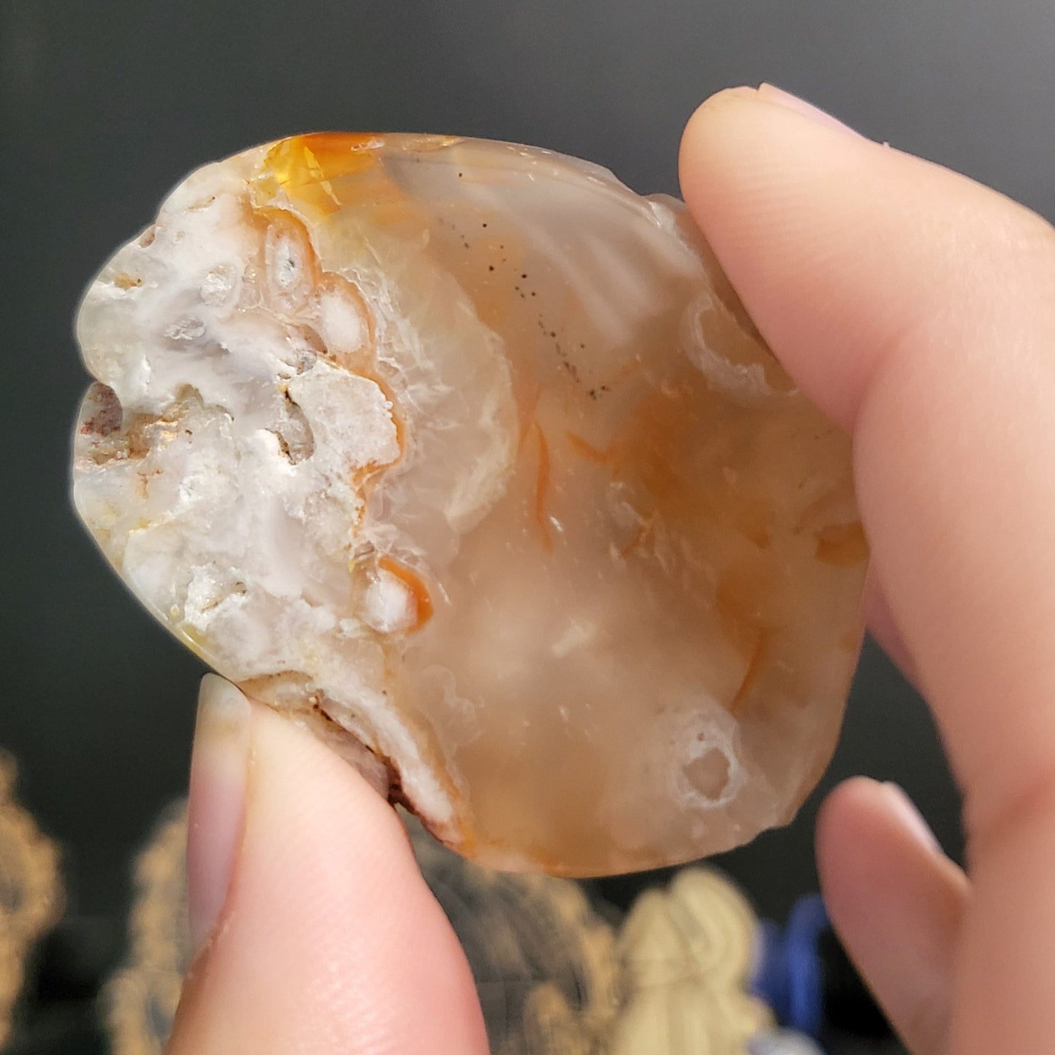 Flower Agate Cookie