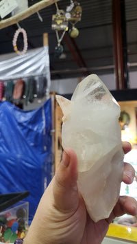 Large Quartz Cluster with Phantom and Lemurian
