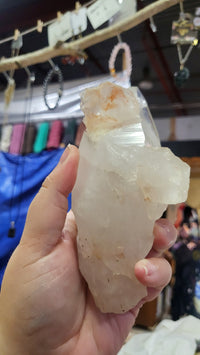 Large Quartz Cluster with Phantom and Lemurian