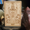 Wooden Deity Card