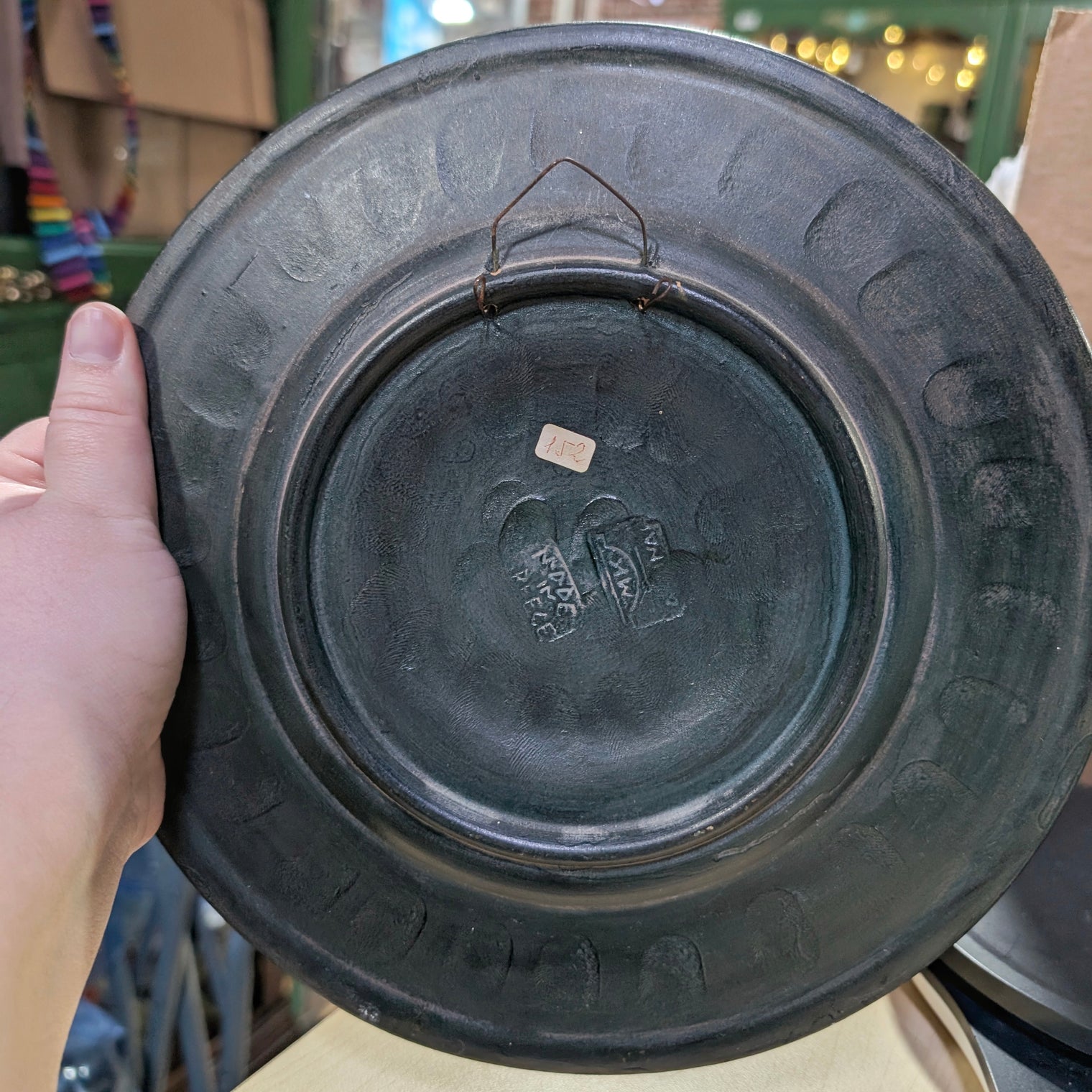 Ceramic Dionysus plate