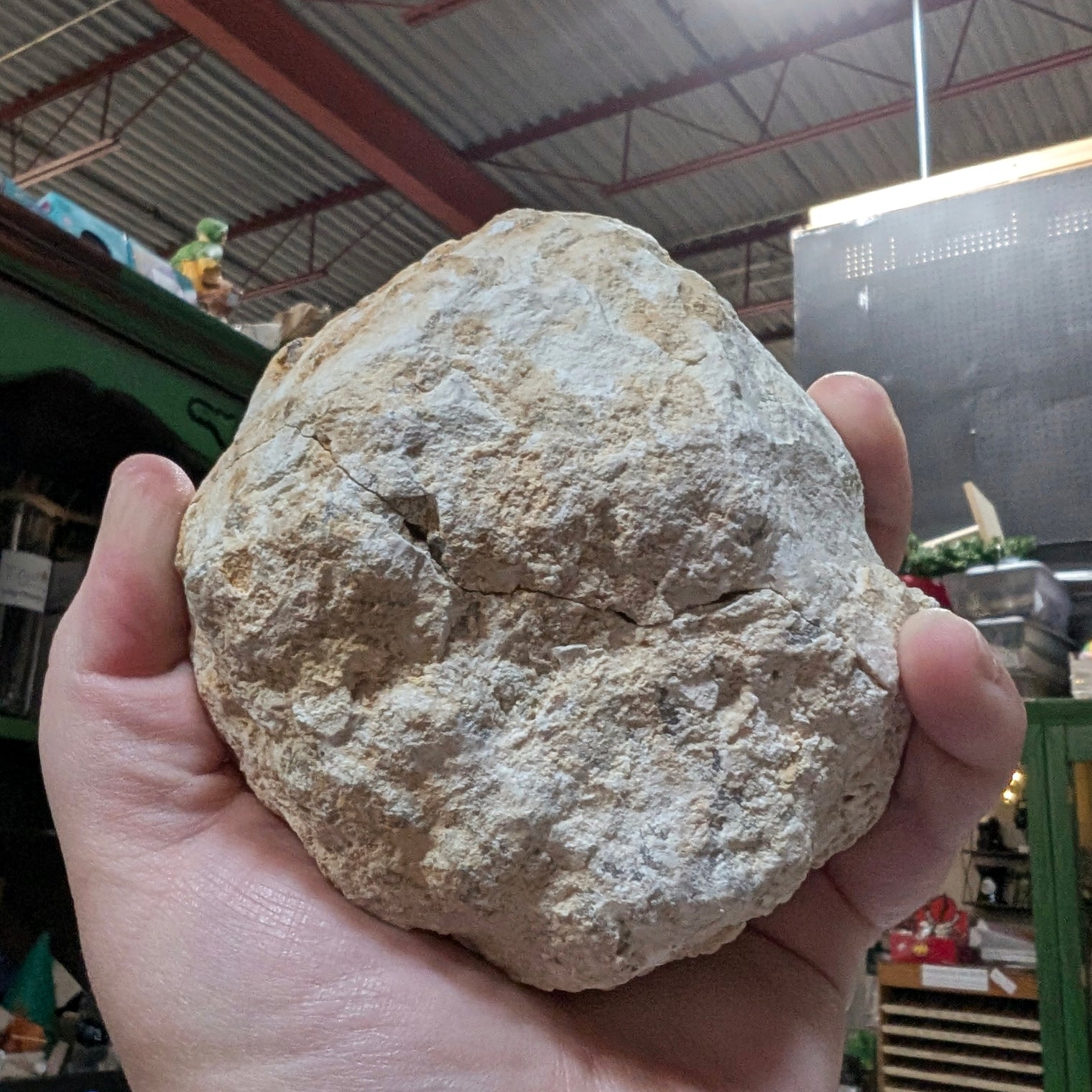 Druzy Quartz Geode Pair