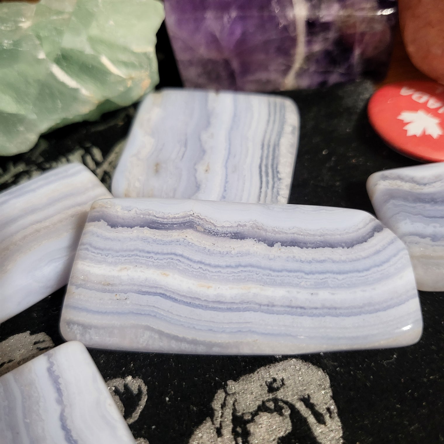 Blue Lace Agate Mini Slabs