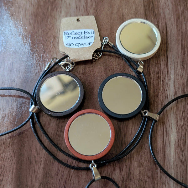Reflect Evil mirror necklace