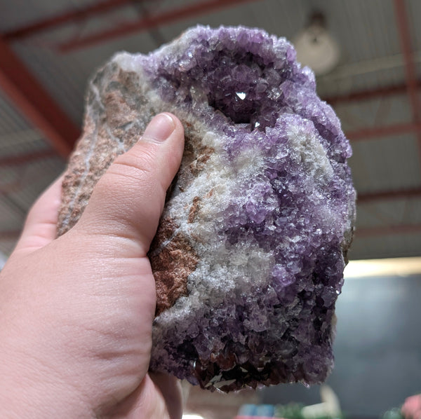 Red & Dark Purple Thunder Bay Amethyst