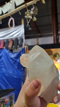 Large Quartz Cluster with Phantom and Lemurian