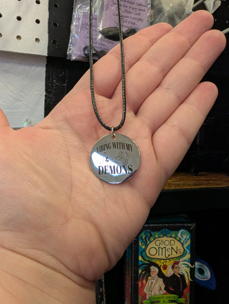 Vibing with My Demons necklace