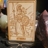 Wooden Deity Card