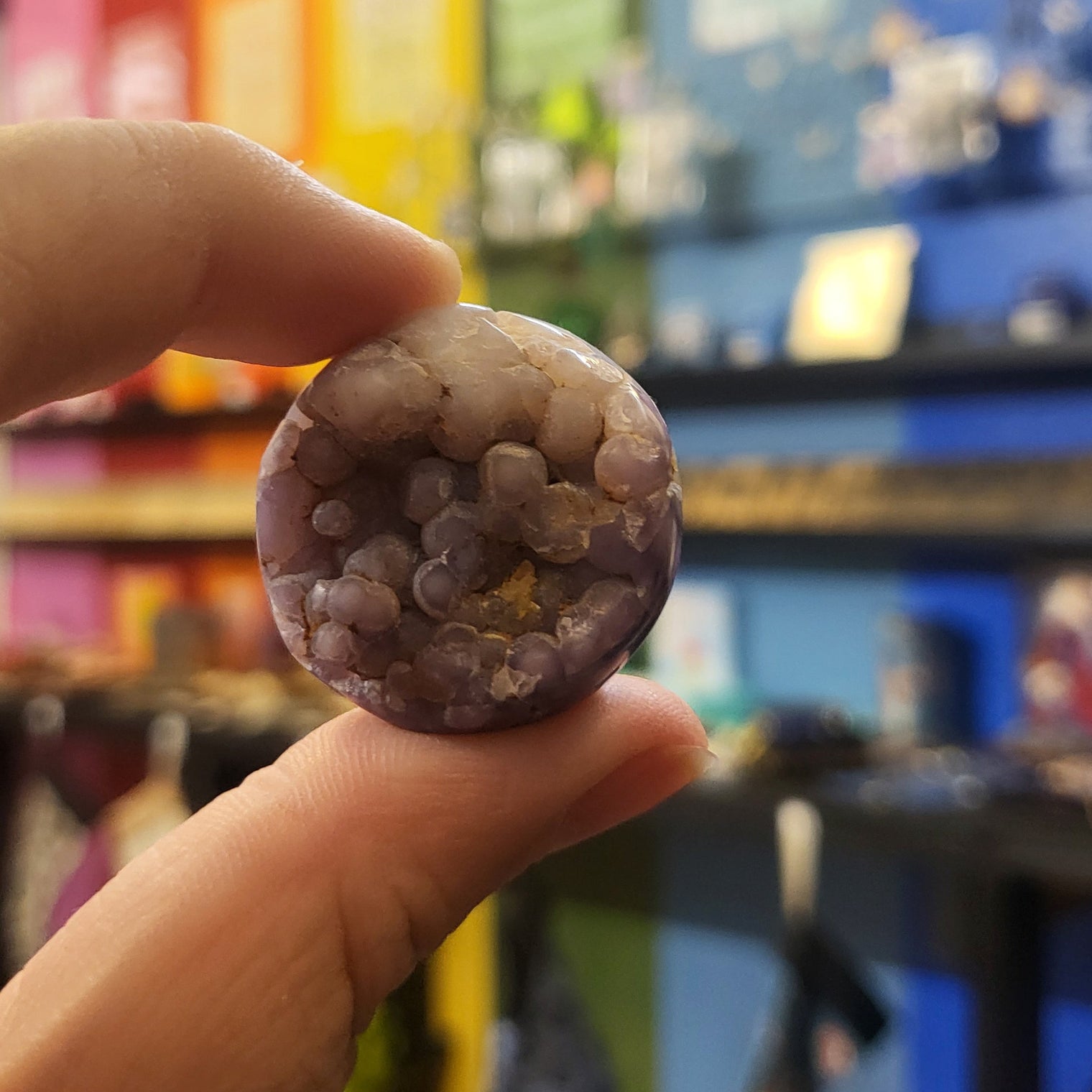Grape Agate Tumble