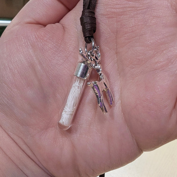 Deer guidance necklace