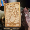 Wooden Deity Card