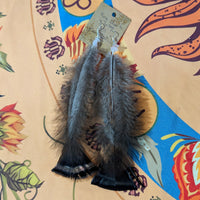 Feather & Crystal Earrings