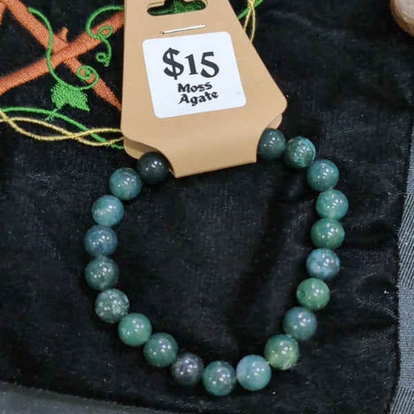 Mossy Agate Bracelet
