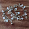Rose Quartz charm bracelets