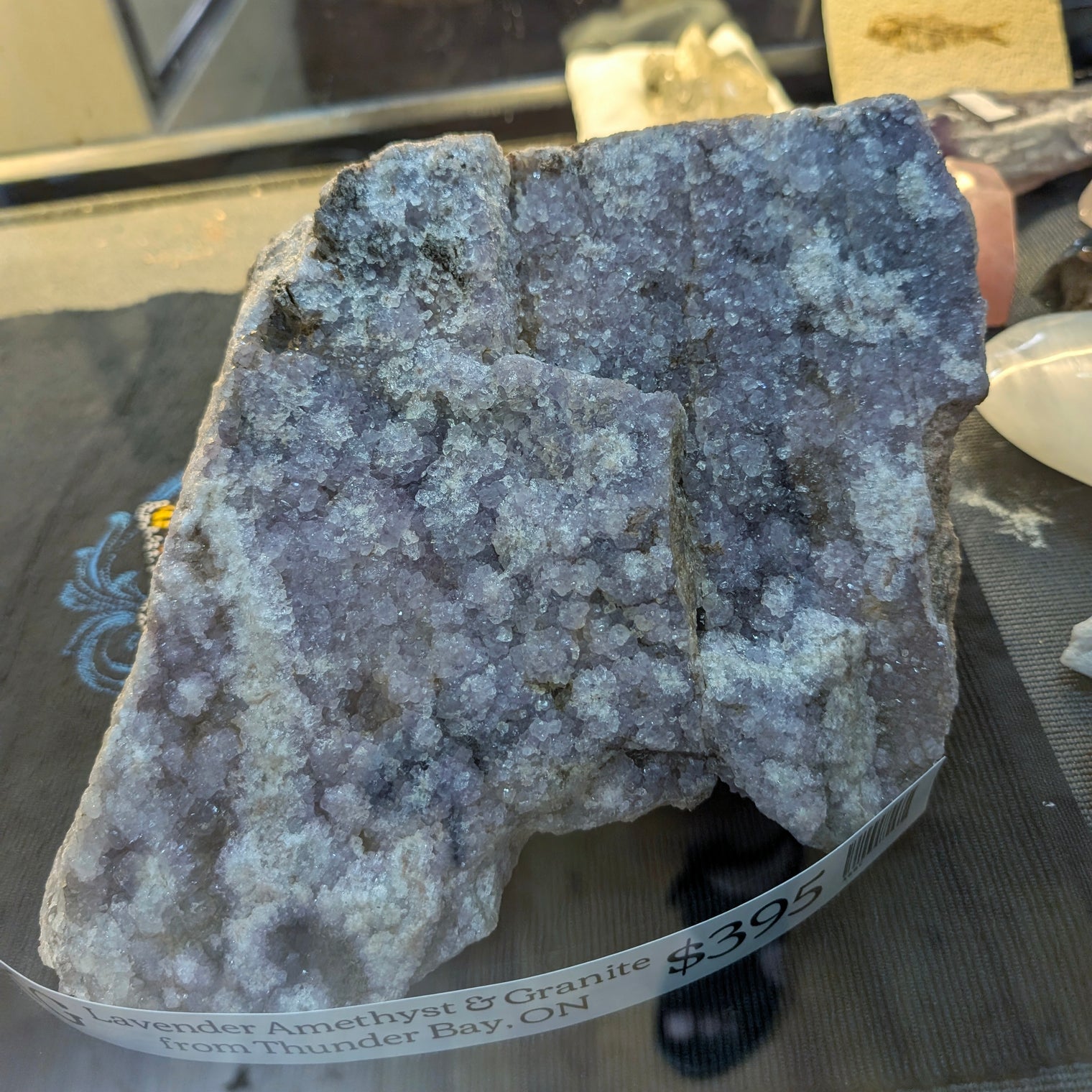 Thunder Bay Lavender Amethyst Boulder