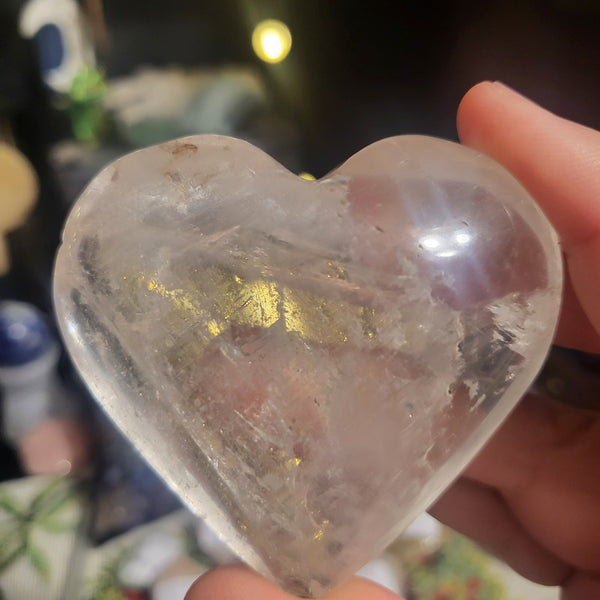 Imperfect Quartz Heart