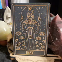 Wooden Deity Card