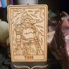 Wooden Deity Card