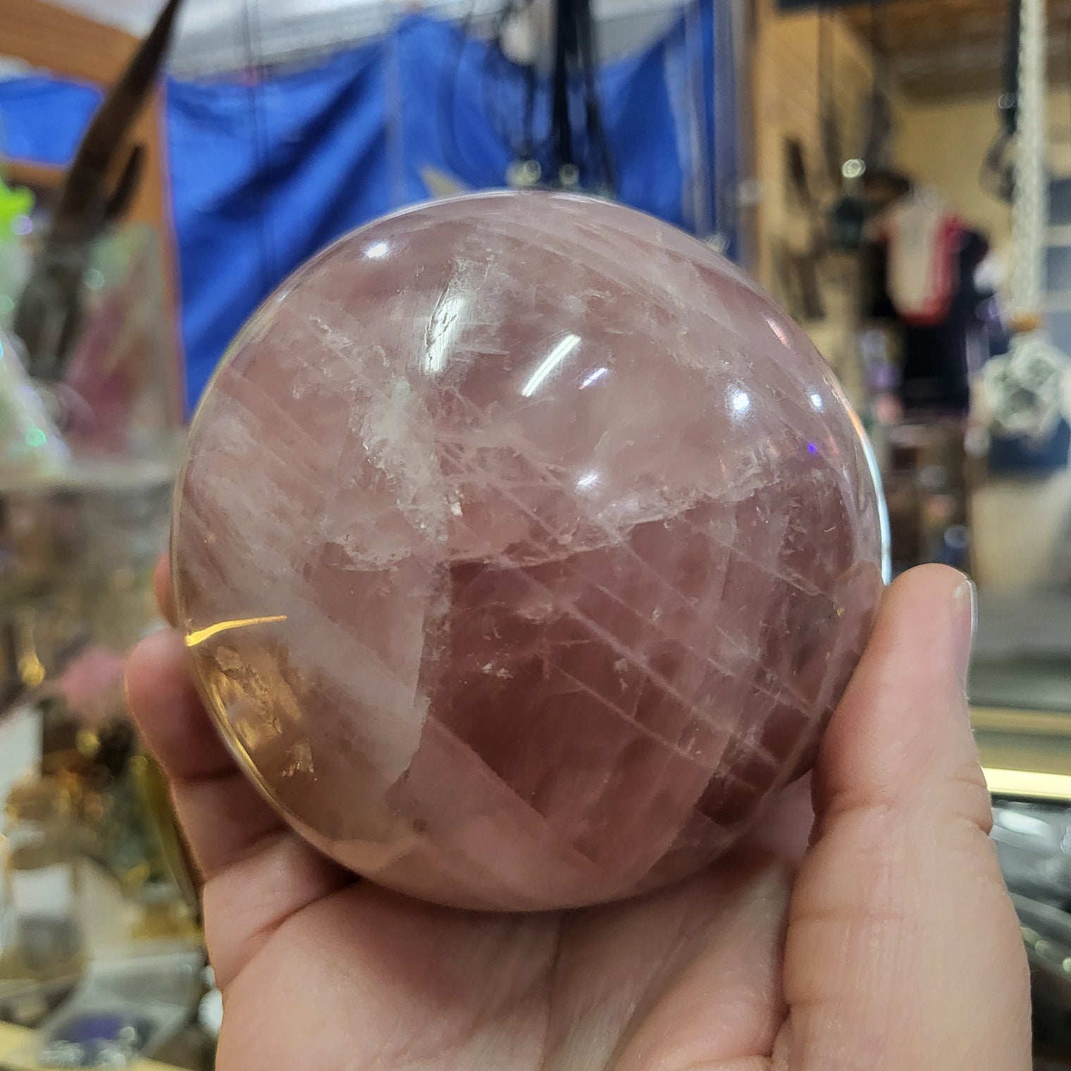 Rose Quartz Sphere