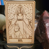 Wooden Deity Card