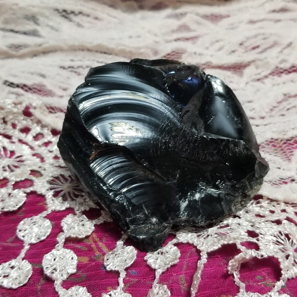 Black Obsidian Piece