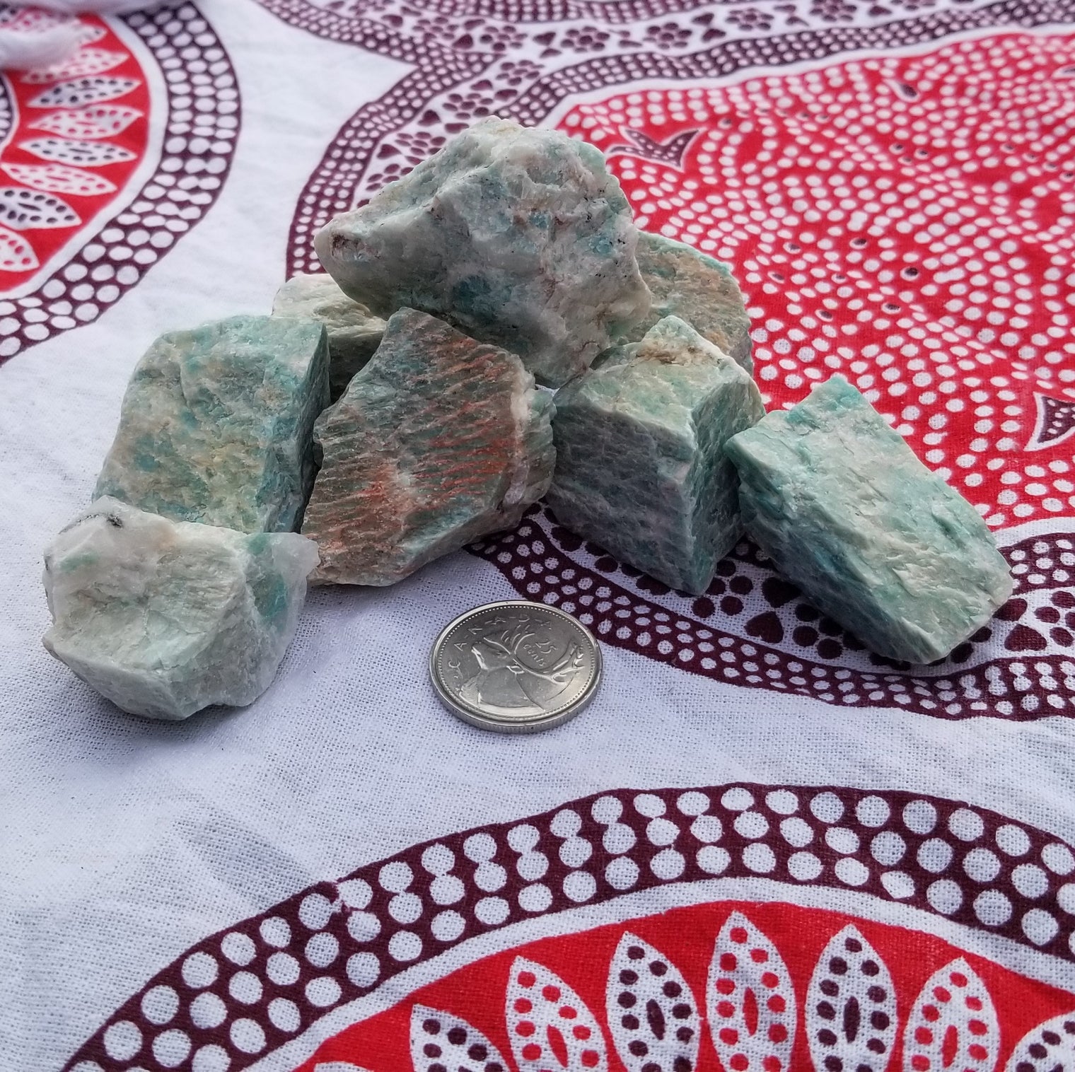 Amazonite Chips