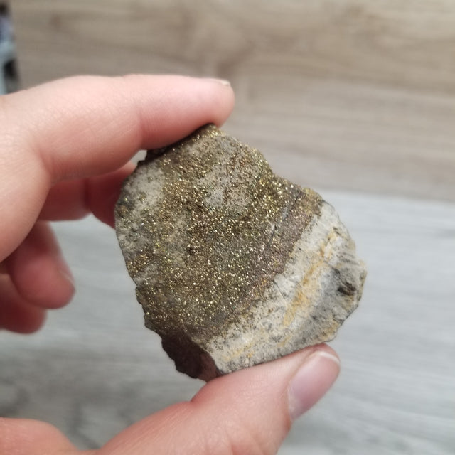 Rainbow Pyrite Geode Fragments