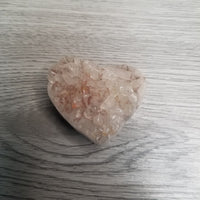 Quartz Heart Clusters