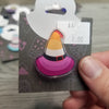 Pride Witch Hat Acrylic Pin