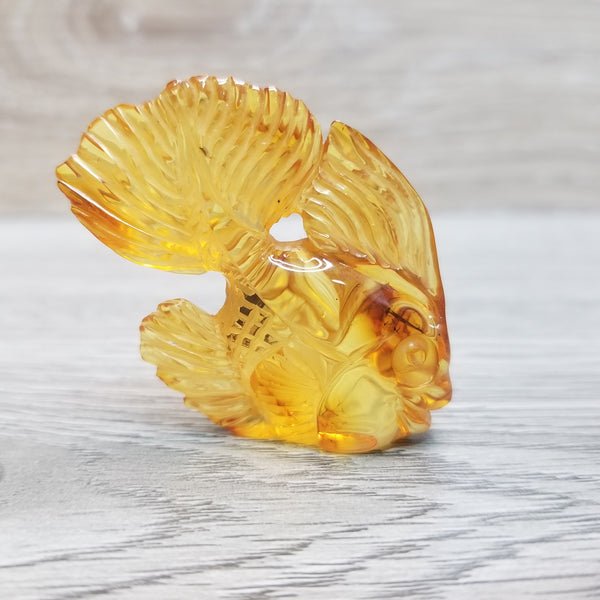 Small Amber Carvings