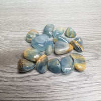 Blue Onyx tumbles