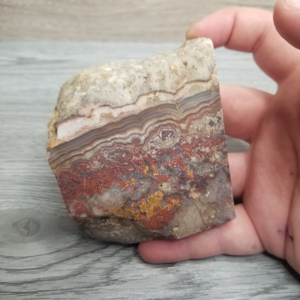 Mexican Crazy Lace Agate slab
