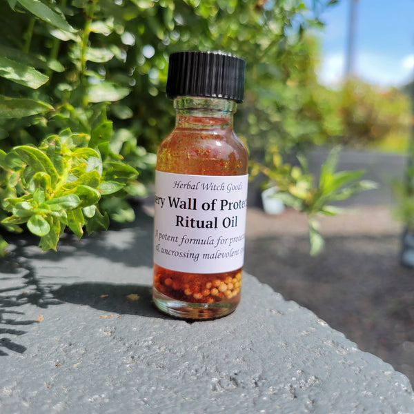 Fiery Wall of Protection Ritual Oil