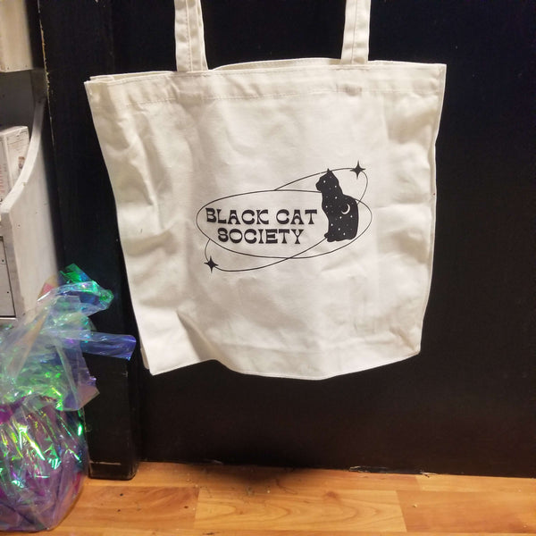 Black Cat Society Tote Bag