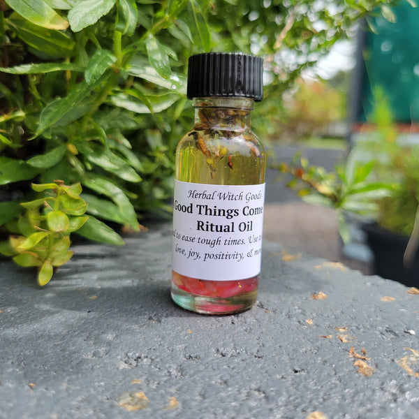 All Good Things Come My Way Ritual Oil