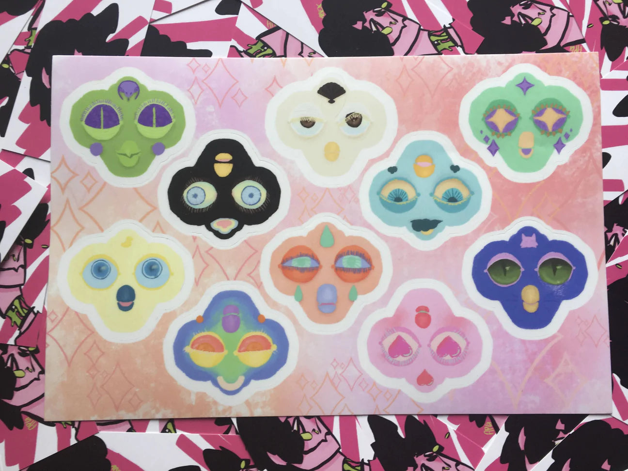 Furby Sticker Sheet