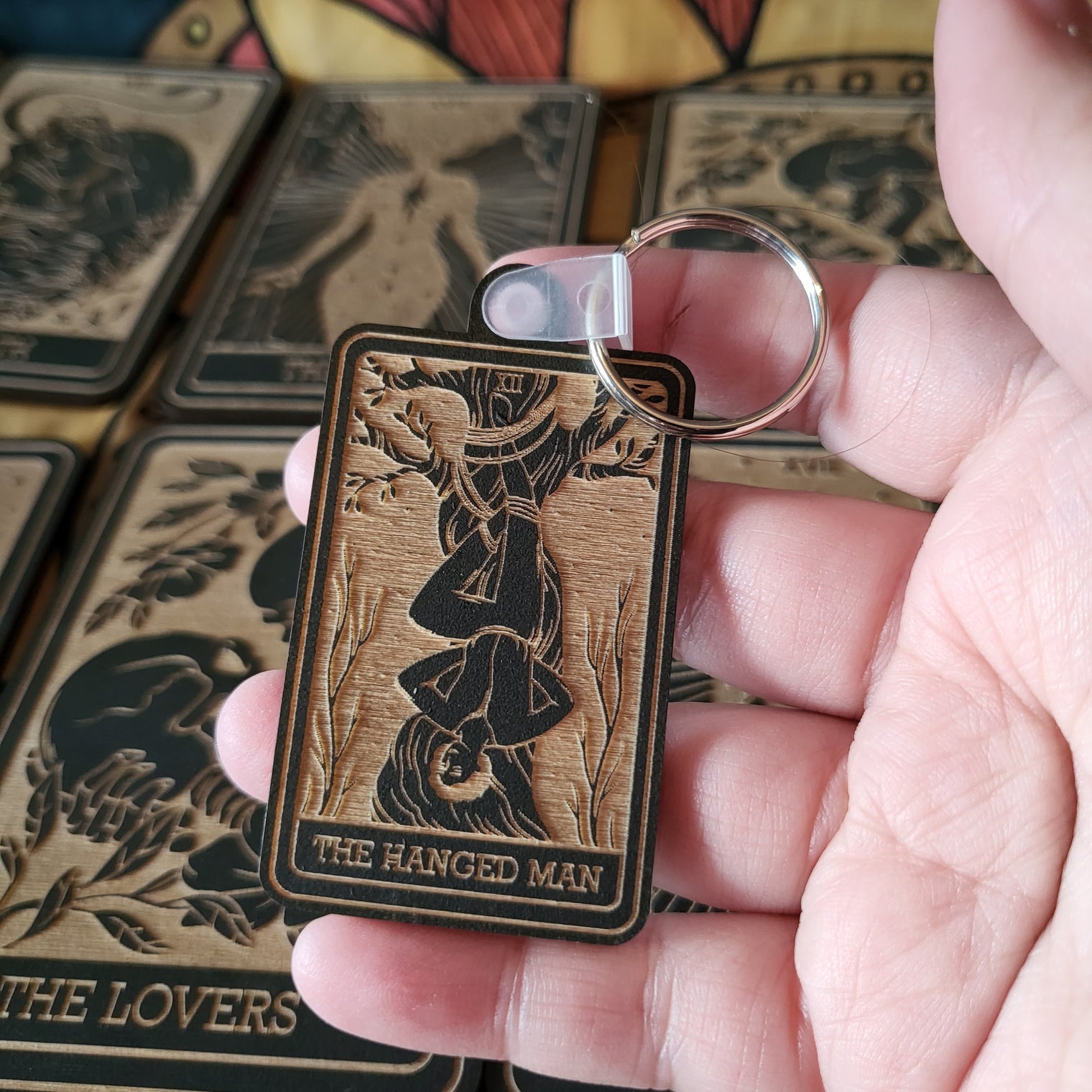 Tarot Card Keychains