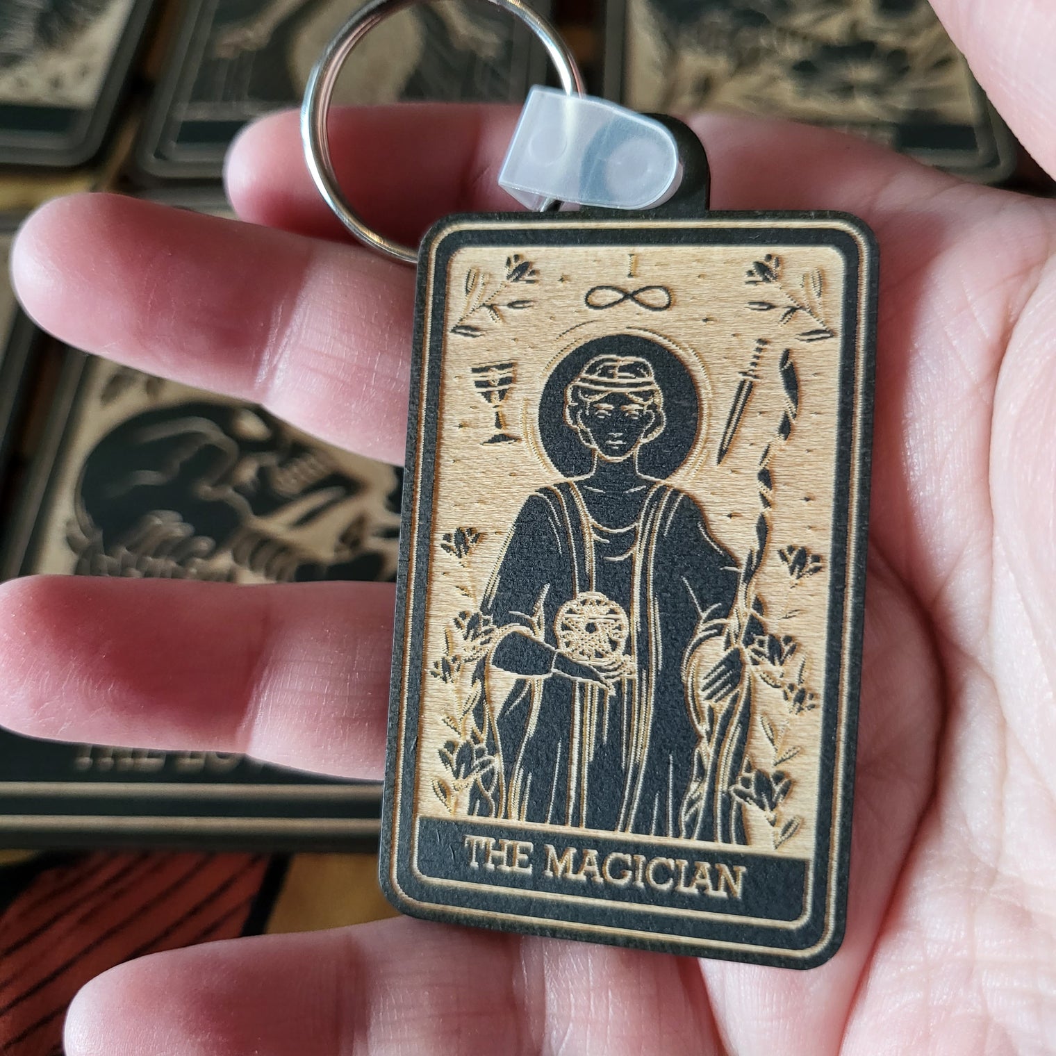 Tarot Card Keychains