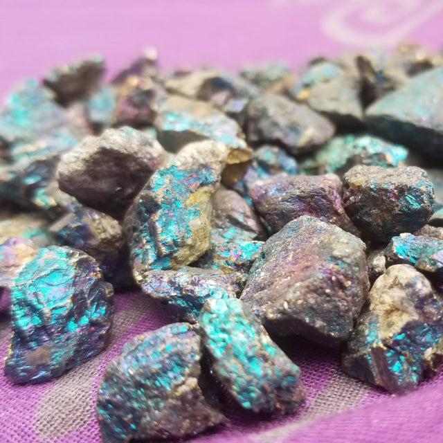 Peacock Ore Tiny Chips